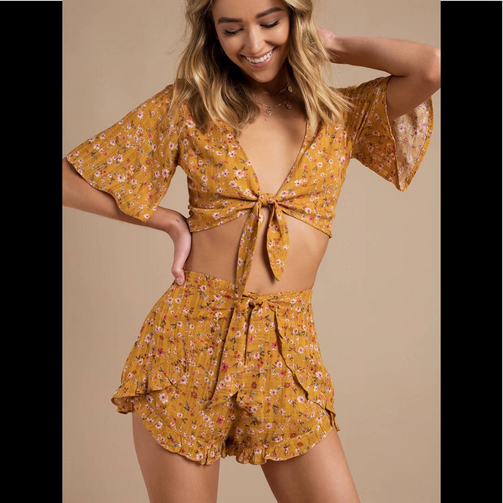 Tobi Floral Two Piece Set